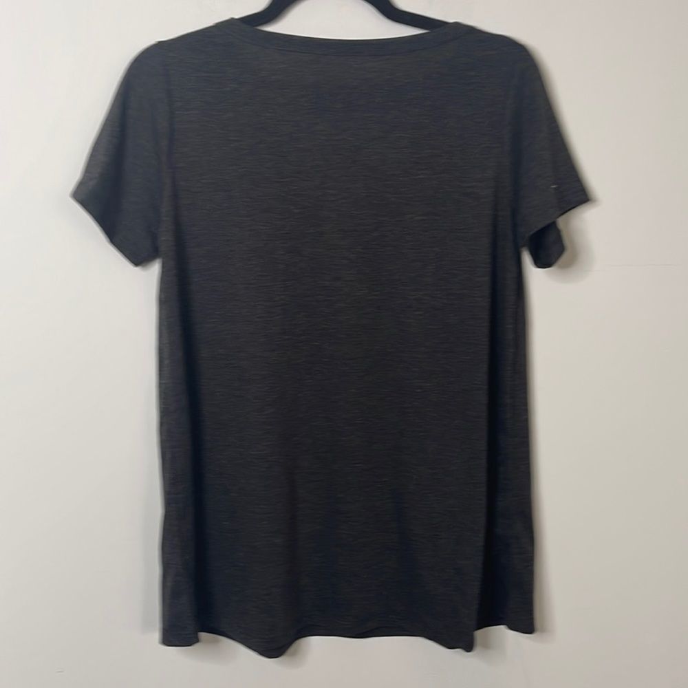 oversized top with details at the back